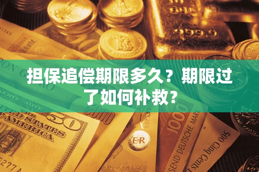 济南担保追偿期限多久？期限过了如何补救？