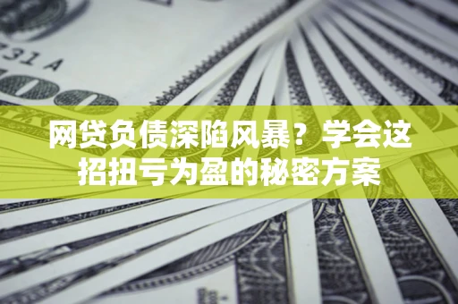 济南网贷负债深陷风暴？学会这招扭亏为盈的秘密方案