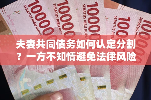济南夫妻共同债务如何认定分割？一方不知情避免法律风险必看！